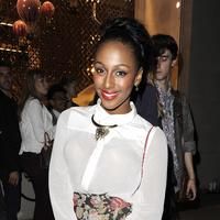 Alexandra Burke at Fashion's Night Out 2011